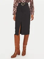 Spódnice - Rinascimento Spódnica ołówkowa 1000769148738 Czarny Slim Fit - miniaturka - grafika 1