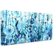 Podkładki na biurko - Ochronna mata podkładka na biurko Zarośla 100x50 cm, Dywanomat - miniaturka - grafika 1