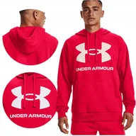 Bluzy męskie - BLUZA MĘSKA Z KAPTUREM UNDER ARMOUR SPORTOWA HOODIE R. XXXL - miniaturka - grafika 1