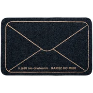 Wycieraczki - Wycieraczka At Home 40 x 60 cm koperta antracytowy - miniaturka - grafika 1