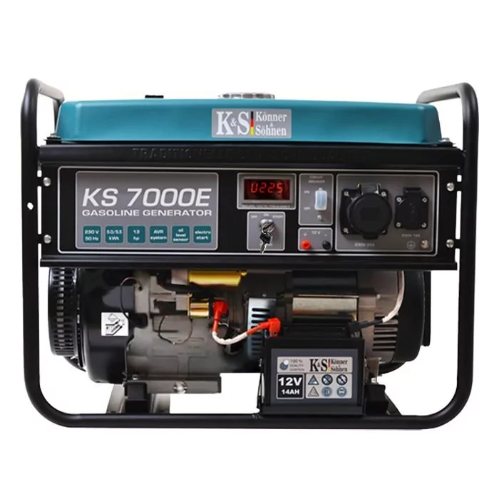 KÖNNER & SÖHNEN KS 7000E ROZRUCH ELEKTRYCZNY 230V 5,0/5,5kW benzynowy