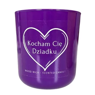 RAVINA - świeca sojowa KOCHAM CIĘ DZIADKU, 175g - Świece - miniaturka - grafika 1