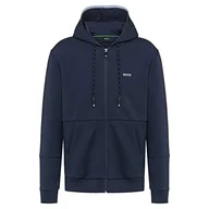 Bluzy męskie - BOSS Bluza męska, Dark Blue402., S - miniaturka - grafika 1