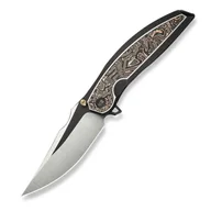 Noże - Nóż składany WE Knife Quinseris - Black Titanium/Copper Foil - miniaturka - grafika 1