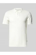 Koszulki męskie - Koszulka polo o kroju regular fit z prążkowanymi wykończeniami model AIDEN - Blend - miniaturka - grafika 1