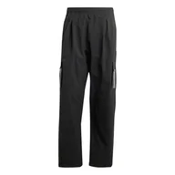 Spodnie męskie - adidas Mężczyźni MERCEDES - AMG PETRONAS FORMULA ONE TEAM MECHANICS PANT MEN, black/REFLECTIVE SILVER, M - miniaturka - grafika 1