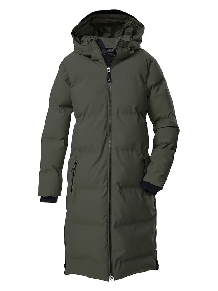 Killtec Płaszcz funkcyjny w kolorze khaki