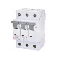 Bezpieczniki elektryczne - ETI Polam ETI Wyłącznik nadprądowy ETIMAT6 3-polowy 6kA C 50A 002145521 ETIMAT6 3P 6KA C 50A - miniaturka - grafika 1
