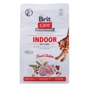 Sucha karma dla kotów - Brit Care Indoor Anti-stress 0,4 kg - miniaturka - grafika 1