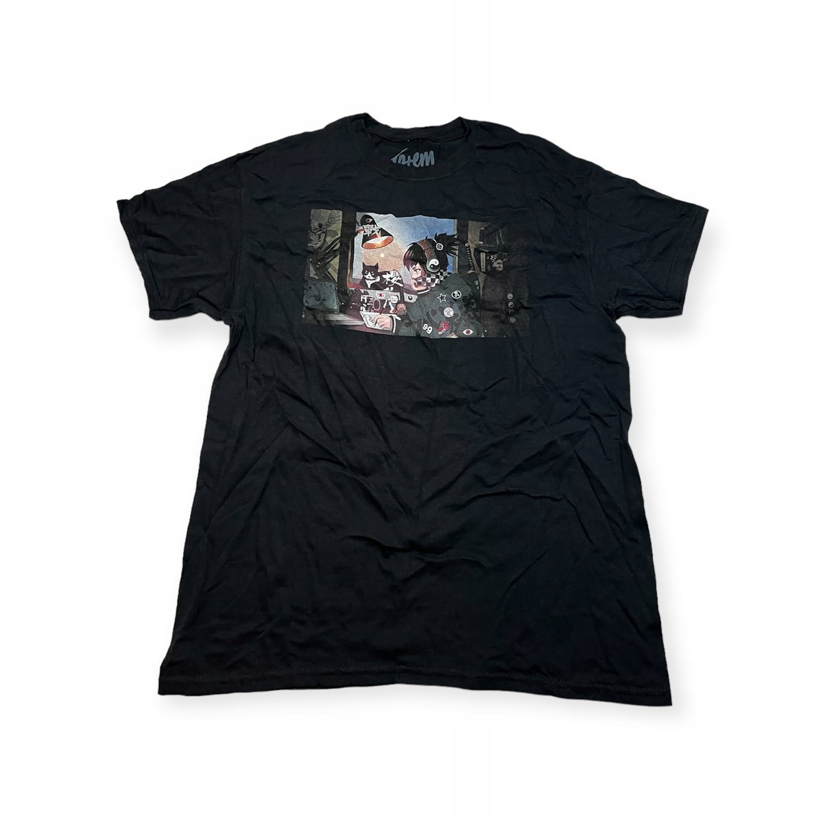 Koszulka T-shirt męski okrągły dekolt SPENCER'S NADRUK M