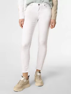 Spodnie damskie - More & More - Jeansy damskie  Hazel, biały - grafika 1