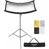 Blendy fotograficzne - Blenda fotograficzna NEEWER RF-04 75x40cm (4 szt.), reflektor, pokrowiec, torba transportowa, uchwyt montażowy - miniaturka - grafika 1