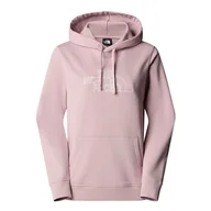 Bluzy sportowe damskie - Bluza damska The North Face Drew Peak Light 0A8C1DARF1 - różowa - miniaturka - grafika 1