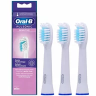 Końcówki do szczoteczek elektrycznych - 3 x KOŃCÓWKI ORAL-B SONICZNE PULSONIC SENSITIVE - miniaturka - grafika 1