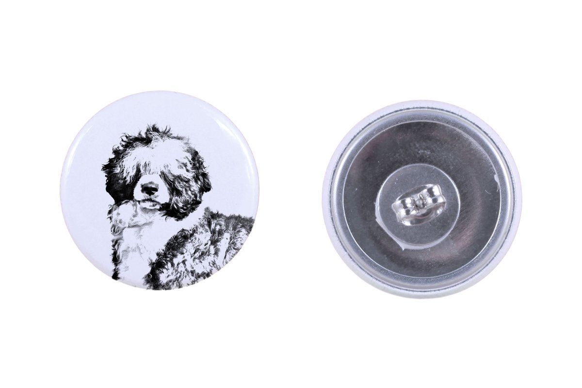 Portugalski pies dowodny - wyjątkowe kolczyki z psem, twój pupil na breloku, marka własna Art-Dog