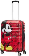 Walizki dla dzieci - American Tourister Wavebreaker Disney walizka średnia Mickey comics red 85670-6976 - miniaturka - grafika 1