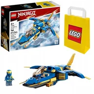 Klocki - KLOCKI LEGO NINJAGO 71784 NINJA PONADDŹWIĘKOWY ODRZUTOWIEC JAYA +TORBA LEGO - miniaturka - grafika 1