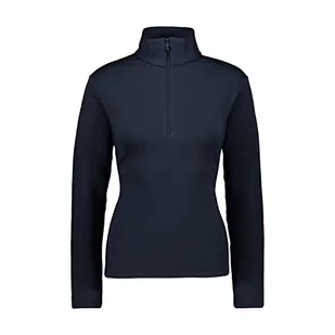 CMP Damska bluza z polaru, Black Blue, 44, 38E1596 - Bluzy damskie - miniaturka - grafika 1