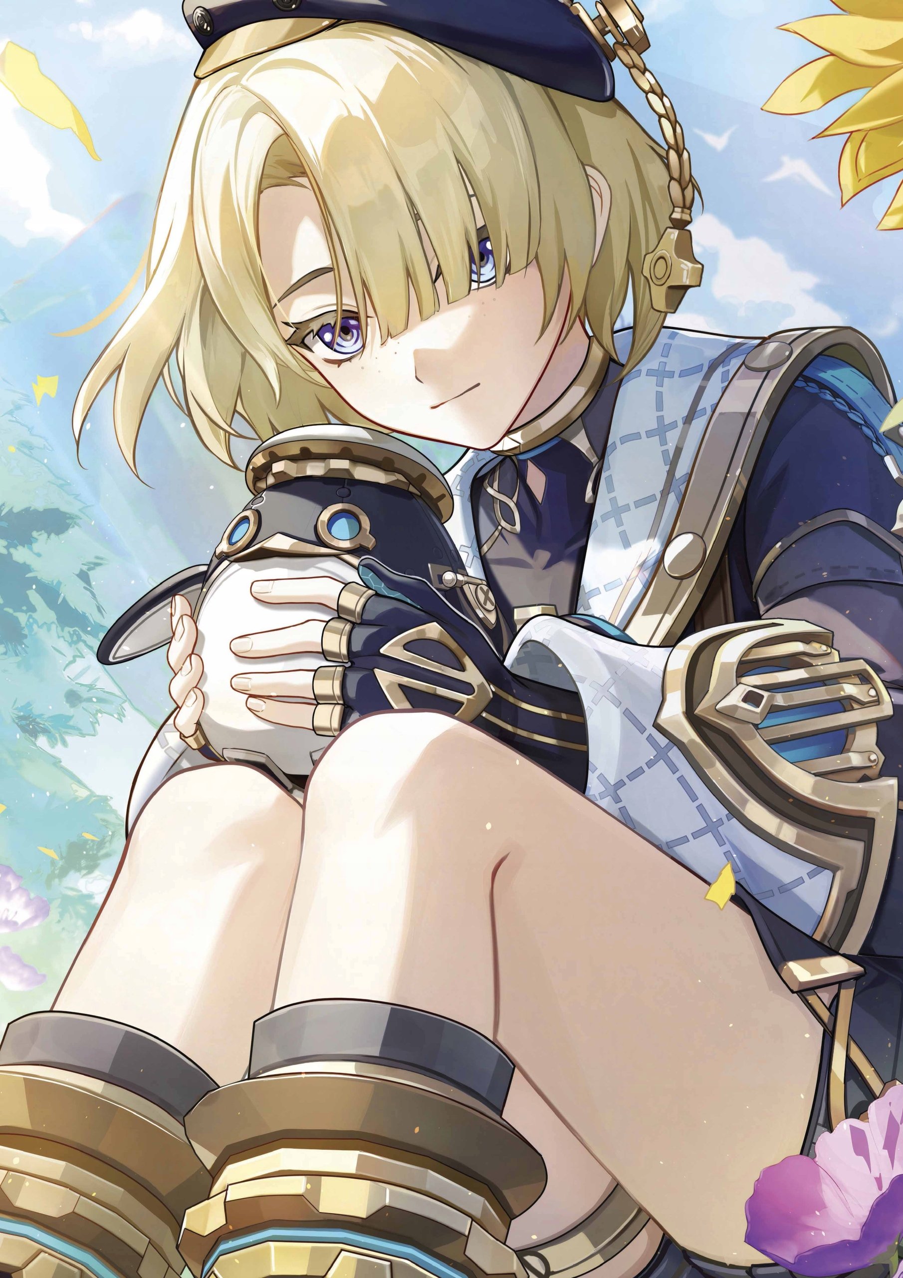 Plakat A3 Genshin Impact Anime Gra Freminet