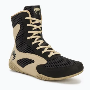 Buty bokserskie Venum Contender Boxing black/sand - Pozostałe akcesoria do sportów walki - miniaturka - grafika 1