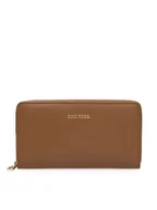 Portfele - Gino Rossi Duży Portfel Damski BFT231203 Brązowy - miniaturka - grafika 1