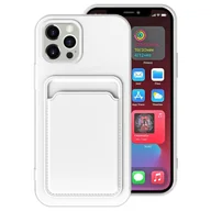 Etui i futerały do telefonów - Etui König Design kompatybilne z Apple iPhone 12 Pro Max plastikowe miękkie etui na telefon - Etui na telefon biały - miniaturka - grafika 1