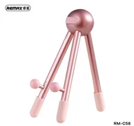 Uchwyty samochodowe do telefonów - Remax UCHWYT BIURKOWY REMAX ALIEN SERIES RM-C58 PINK - miniaturka - grafika 1