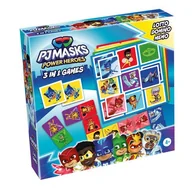 Gry planszowe - Pidżamersi 3w1 Lotto, Domino, Memo - gra planszowa - miniaturka - grafika 1