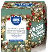 Świece - Świeca zapachowa w szkle BISPOL 20H AROMATYCZNA SOSNA - miniaturka - grafika 1