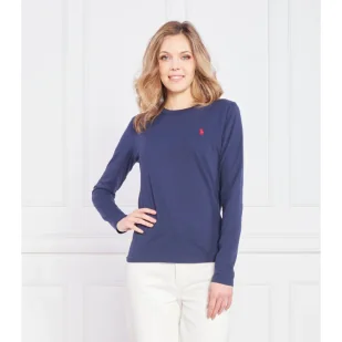 POLO RALPH LAUREN Bluzka | Regular Fit - Bluzki damskie - miniaturka - grafika 1