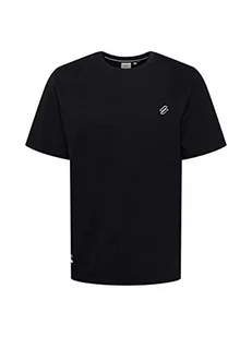 Superdry T-shirt męski Code Essential Tee, czarny, L - Koszulki męskie - miniaturka - grafika 1