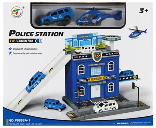 Parking. Policja z akcesoriami. - Zabawki AGD - miniaturka - grafika 1