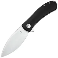 Noże - Nóż składany Trollsky Knives Mandu XL Satin D2/Black G10 - miniaturka - grafika 1