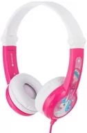 Słuchawki - BuddyPhones Słuchawki dla Dzieci 3+ Connect Różowe (BP-CO-PINK-01-K) - miniaturka - grafika 1