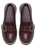 Kapcie damskie - C'M Mokasyny w kolorze czerwonym - miniaturka - grafika 1