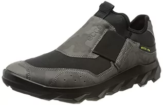 Buty trekkingowe męskie - ECCO Męskie buty trekkingowe Mx, szary - Titanium Black - 43 EU - grafika 1