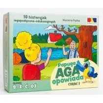 Historyjki obrazkowe Papuga Aga opowiada cz.1 - Pedagogika i dydaktyka - miniaturka - grafika 1