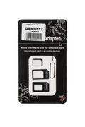 inne Adapter Nano SIM 3W1 czarny