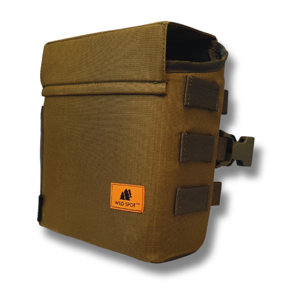 Szelki z futerałem do lornetki WildSpot BH100 M Brown