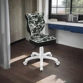 Krzesła obrotowe dla dzieci - Krzesło do biurka dla chłopca czarne moro PETIT 3/4 Storia - miniaturka - grafika 1