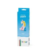Zabawki kreatywne - Hej Clay - Tęczowy Jednorożec Lighty - TM Toys - miniaturka - grafika 1