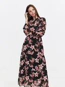 Sukienki - Długa sukienka maxi w kwiaty - miniaturka - grafika 1