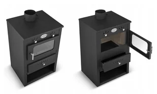 Kominek wolnostojący stalowy 5-7kW (średnica wylotu spalin: 130 mm) - spełnia anty-smogowy EkoProjekt 99680080 - Kominki wolnostojące - miniaturka - grafika 9