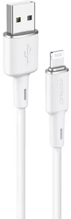 Acefast kabel MFI USB - Lightning 1,2m, 2,4A biały (C2-02 white) C2-02-A-L white - Kable USB - miniaturka - grafika 1