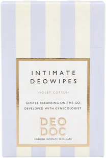 Deodoc Intim Wipes Violet Cotton (10pcs) - Kosmetyki do higieny intymnej - miniaturka - grafika 3