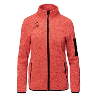 Bluzy damskie - Damski Polar ELBRUS CREGA WO'S M000264550 – Czerwony - miniaturka - grafika 1