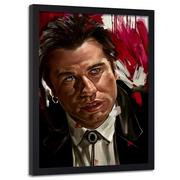 Plakaty - Plakat w ramie czarnej FEEBY Pulp fiction, 50x70 cm - miniaturka - grafika 1