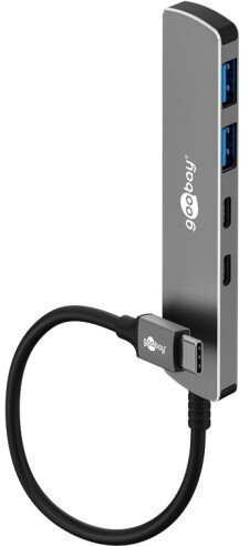 Slim 4-portowy koncentrator USB, USB-C™ na USB-C™/USB-A, 5 Gbit/s RB79159