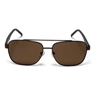 Okulary przeciwsłoneczne - Gino Rossi GR6625S Brązowy - miniaturka - grafika 1