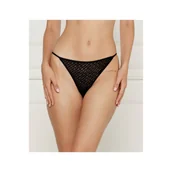 Majtki damskie - BOSS BLACK Koronkowe stringi - miniaturka - grafika 1